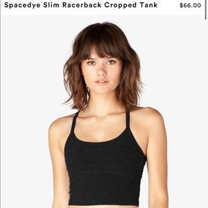 BeyondYoga spacedye racerback crop top